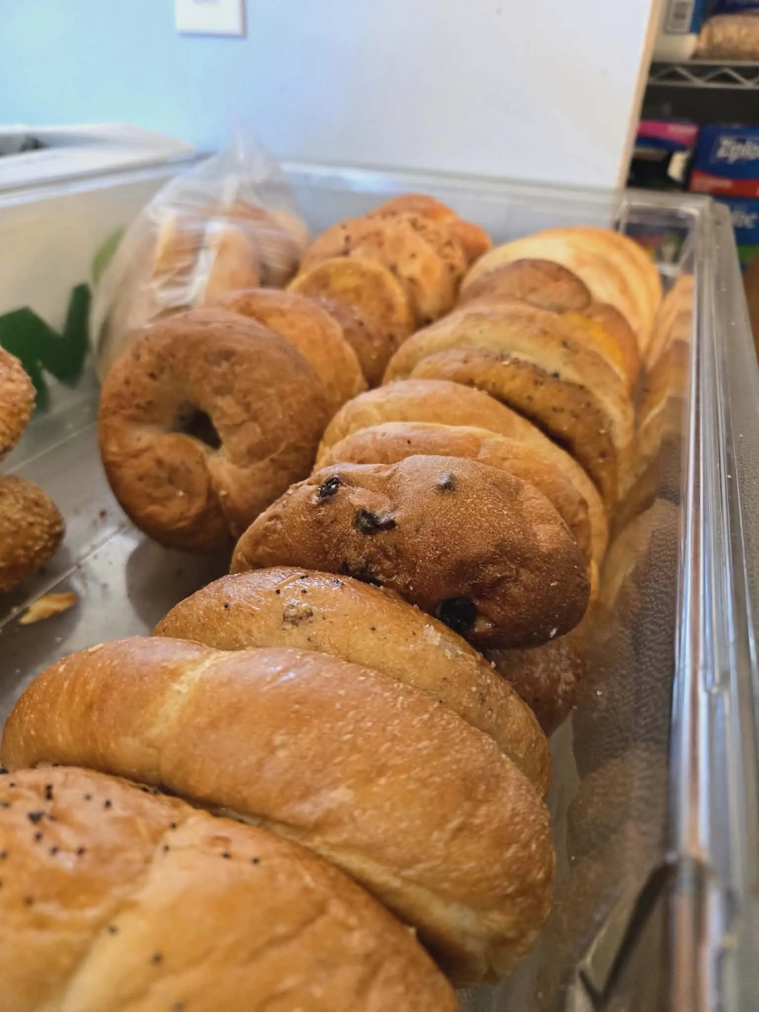 Fresh bagels ready to share at CityHeART